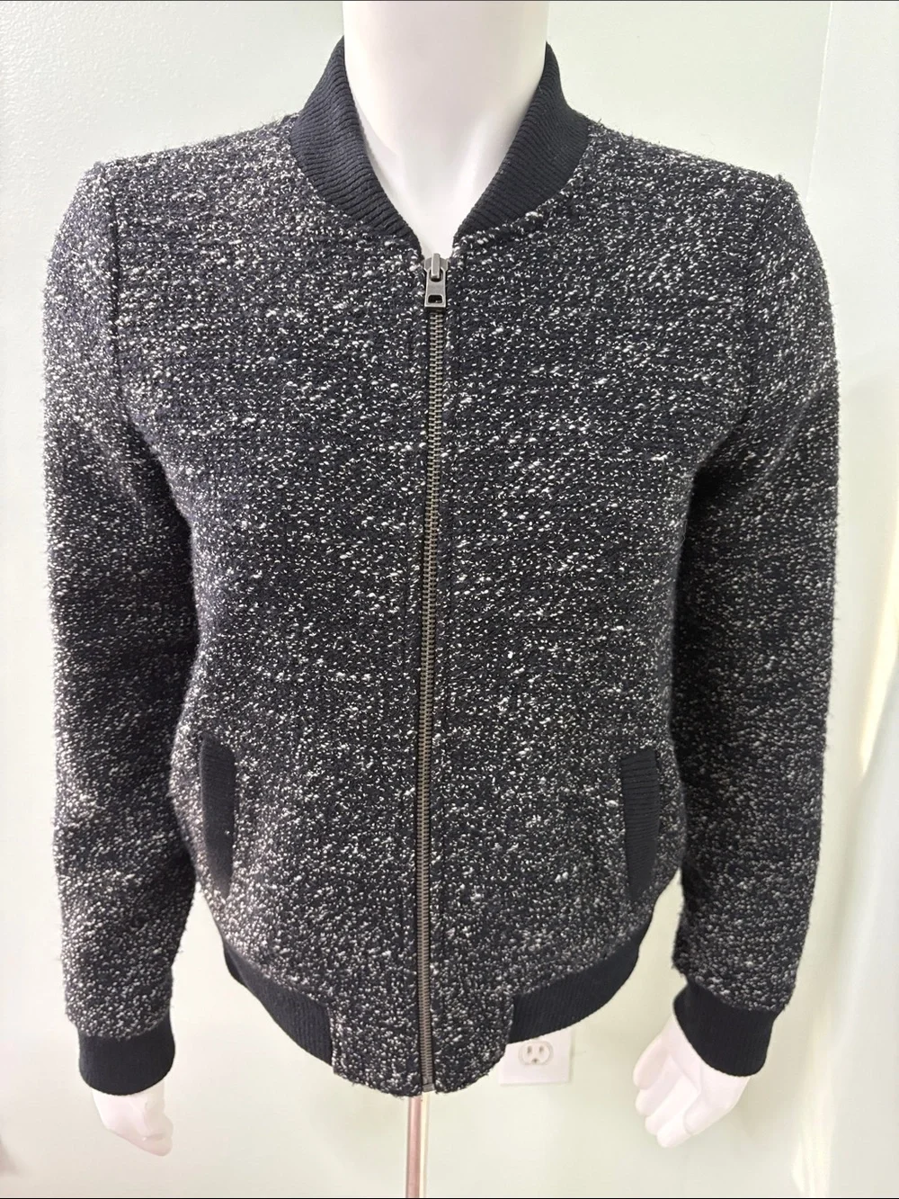 J. Crew lined zip